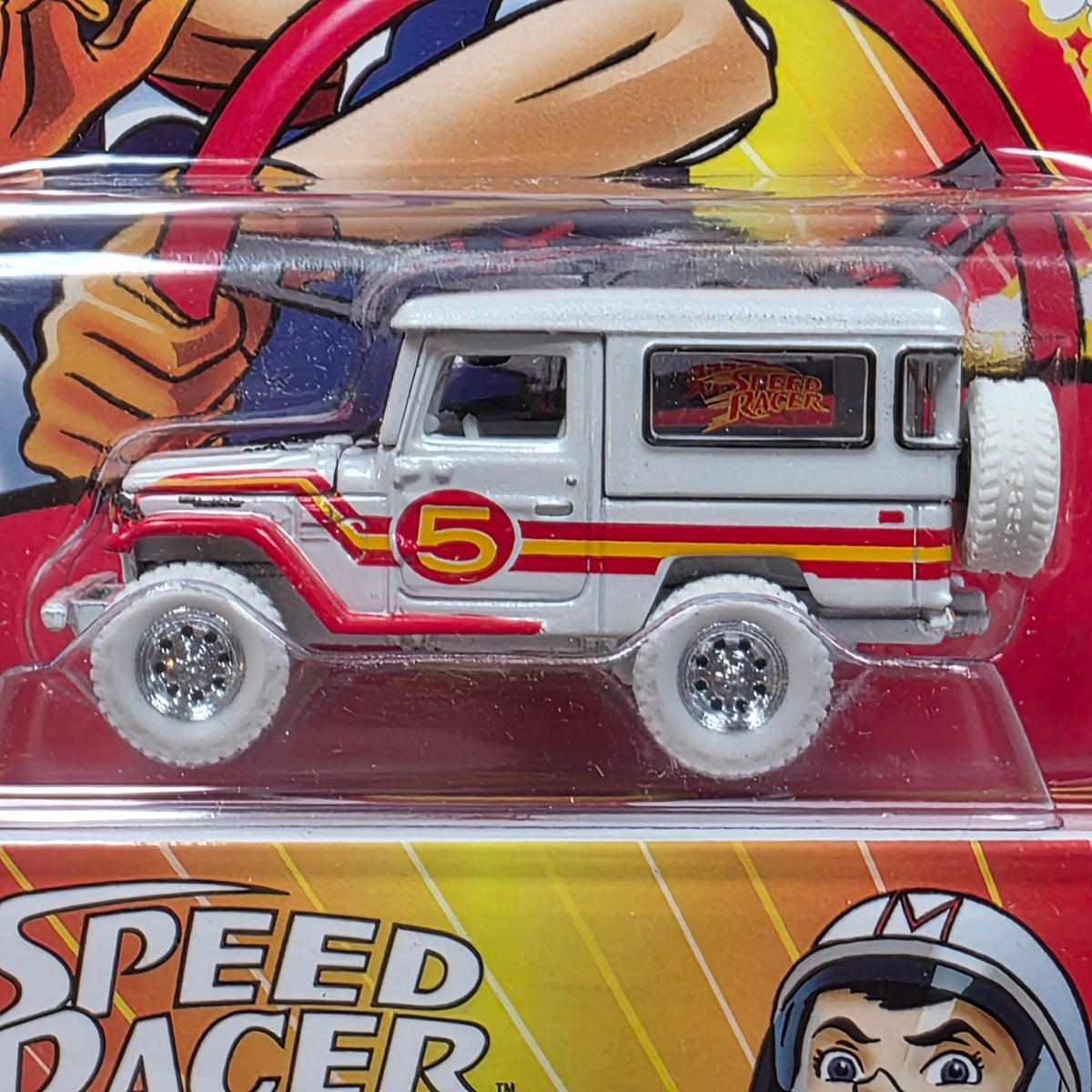 Johnny Lightning - SPEED RACER - MiJo CHASE - MACH 5 Toyota  Land Cruiser 1980- JLPC7464 1/64 SCALE