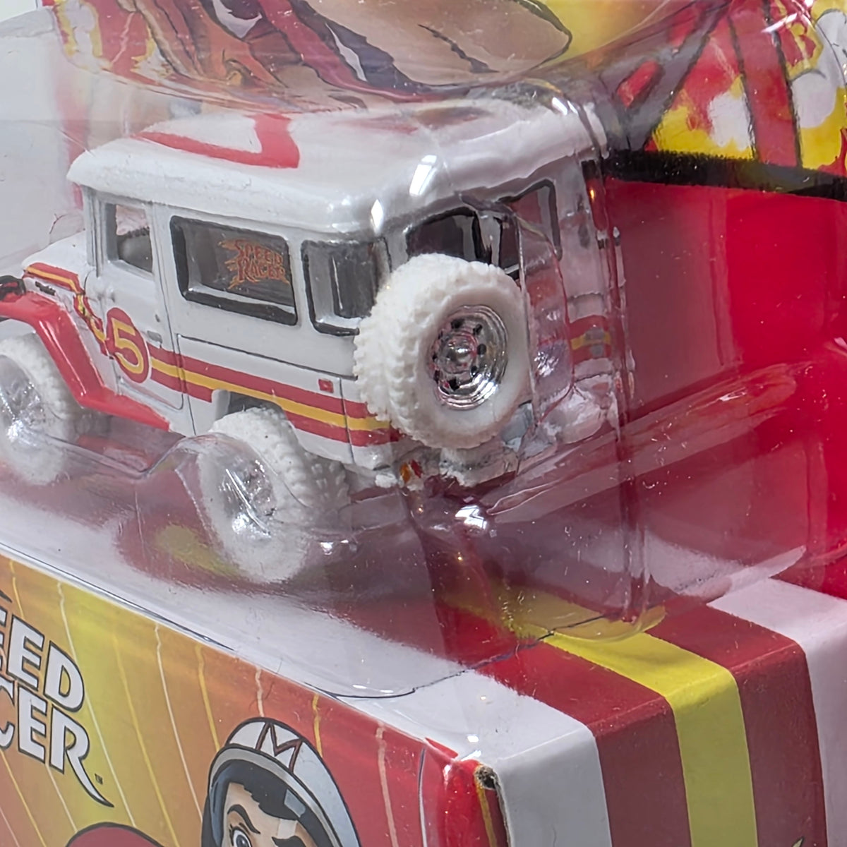 Johnny Lightning - SPEED RACER - MiJo CHASE - MACH 5 Toyota  Land Cruiser 1980- JLPC7464 1/64 SCALE
