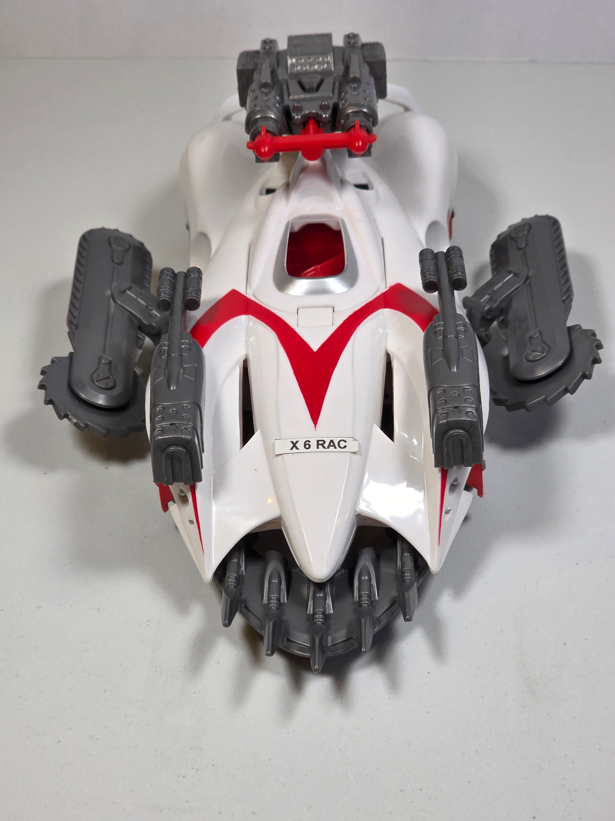 Hot Wheels Speed Racer Mach 6 & Battle Rig Transporter Playset M4210 PRE OWNED