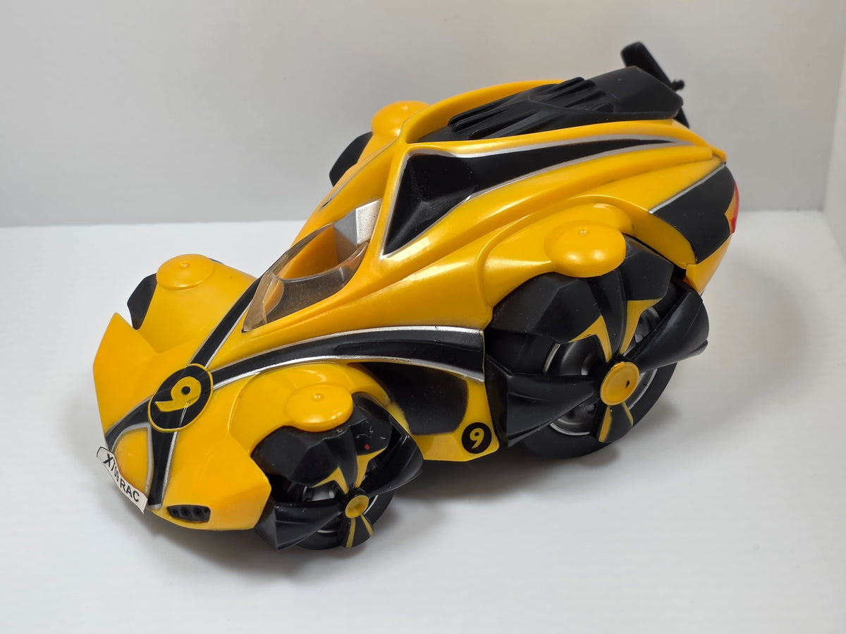 HOT WHEELS SPEED RACER - WHEELIE MACH 6 & RACER X - PULL CORD RACERS PRE OWNED