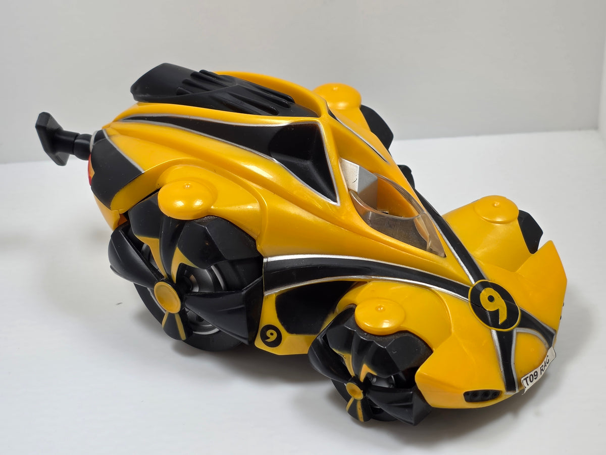 HOT WHEELS SPEED RACER - WHEELIE MACH 6 & RACER X - PULL CORD RACERS PRE OWNED