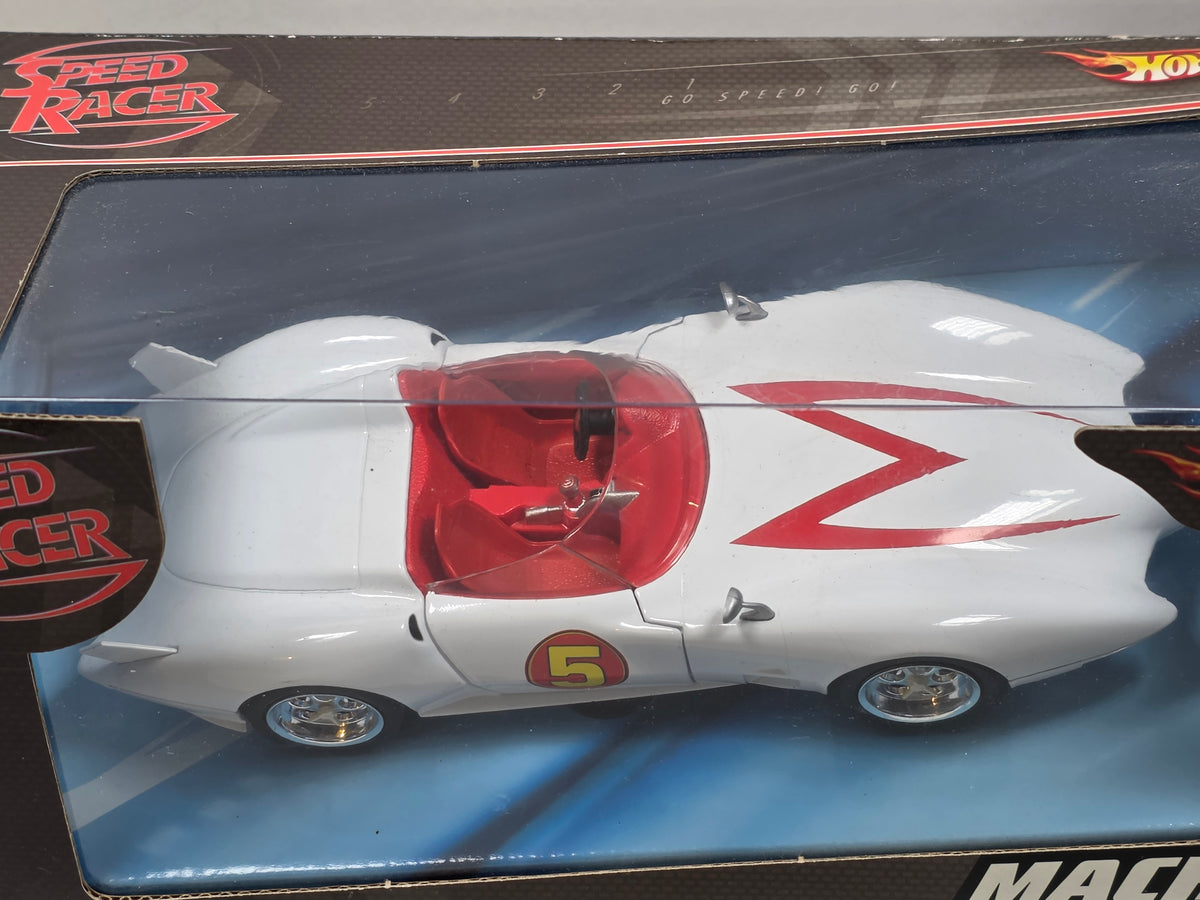 HOT WHEELS - SPEED RACER - MACH 5 - M5978 2008 - 1/24 SCALE - PREOWNED