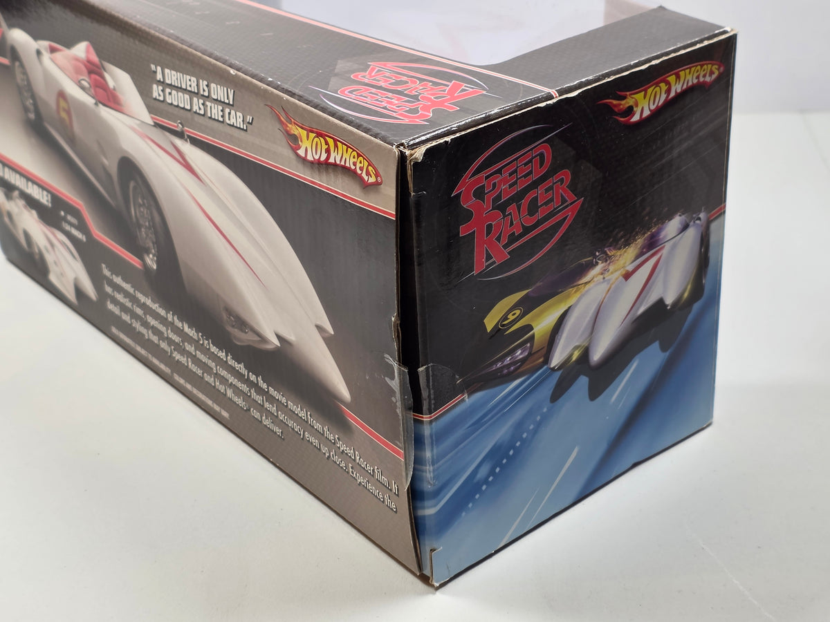 HOT WHEELS - SPEED RACER - MACH 5 - M5978 2008 - 1/24 SCALE - PREOWNED