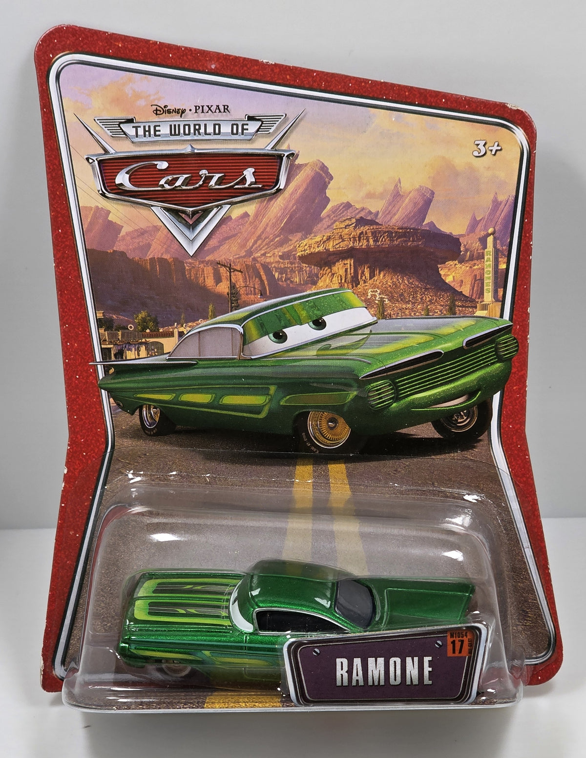 DISNEY PIXAR CARS - THE WORLD OF CARS - RAMONE - GREEN - 2007 - NEW