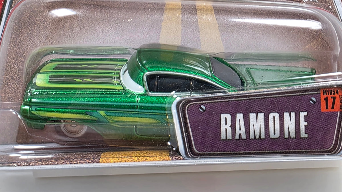 DISNEY PIXAR CARS - THE WORLD OF CARS - RAMONE - GREEN - 2007 - NEW