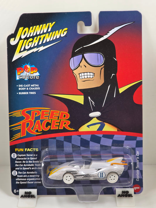 Johnny Lightning - SPEED RACER - RACE WORN CAPTAIN TERROR CAR  #11 CHASE - JLPC009 - NEW