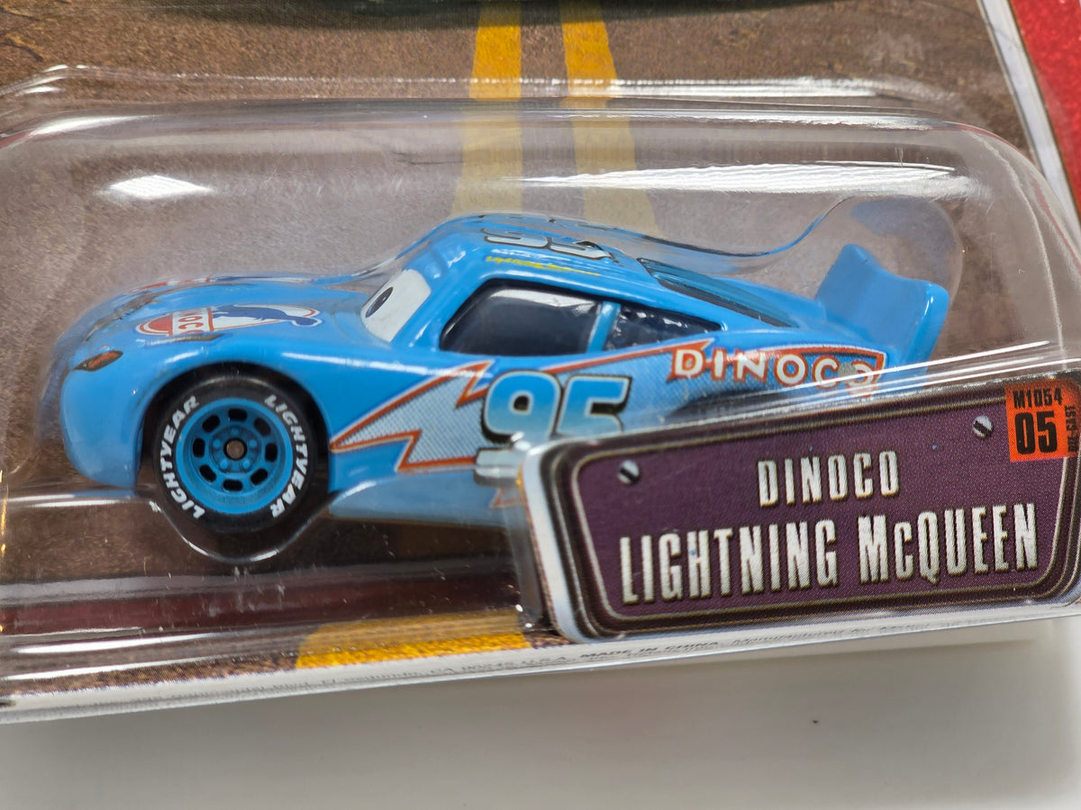 DISNEY PIXAR CARS - THE WORLD OF CARS - DINOCO LIGHTNING MCQUEEN - 2008 - NEW