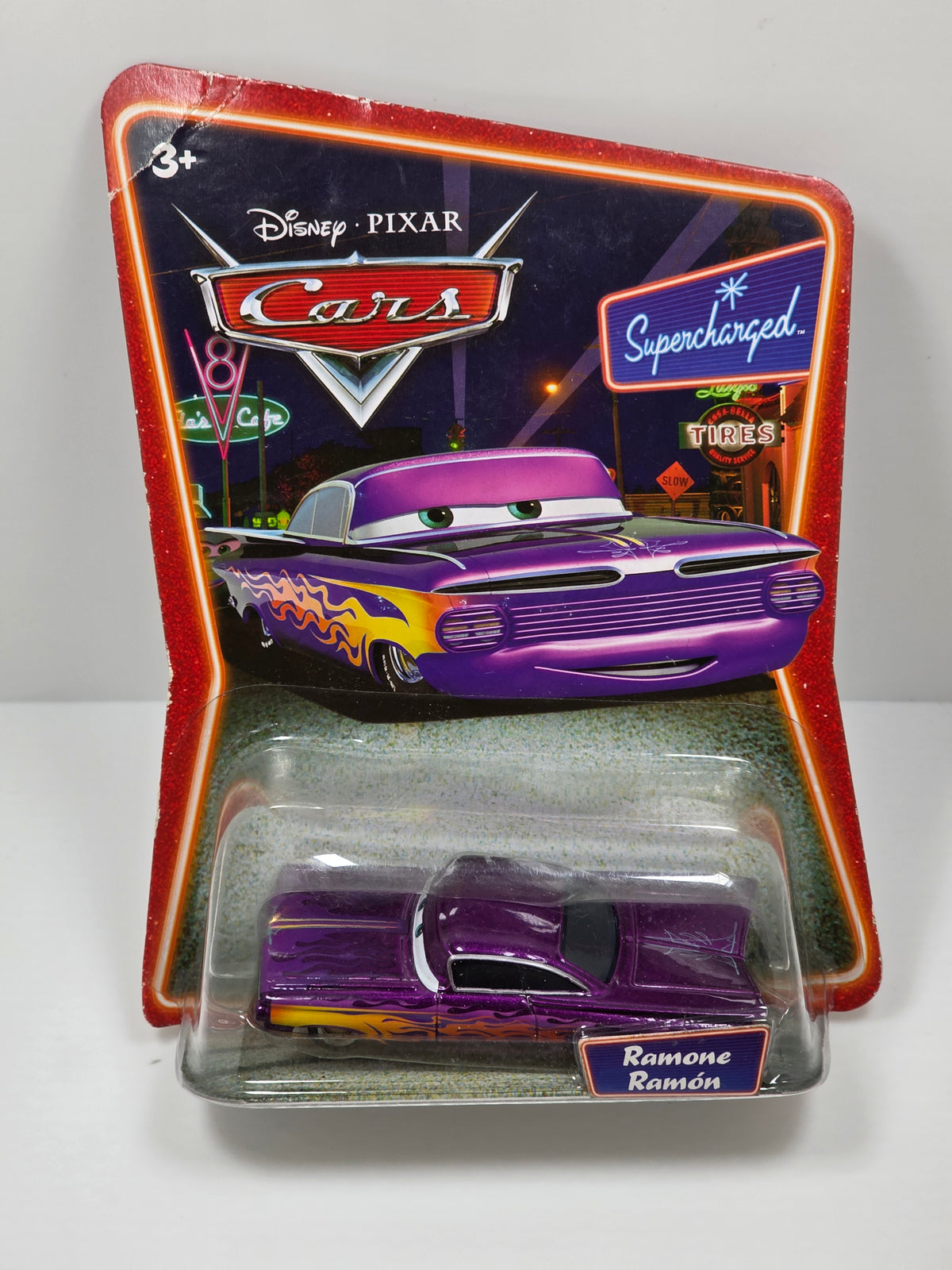 DISNEY PIXAR CARS - SUPERCHARGED - RAMONE - PURPLE - 2007 - NEW