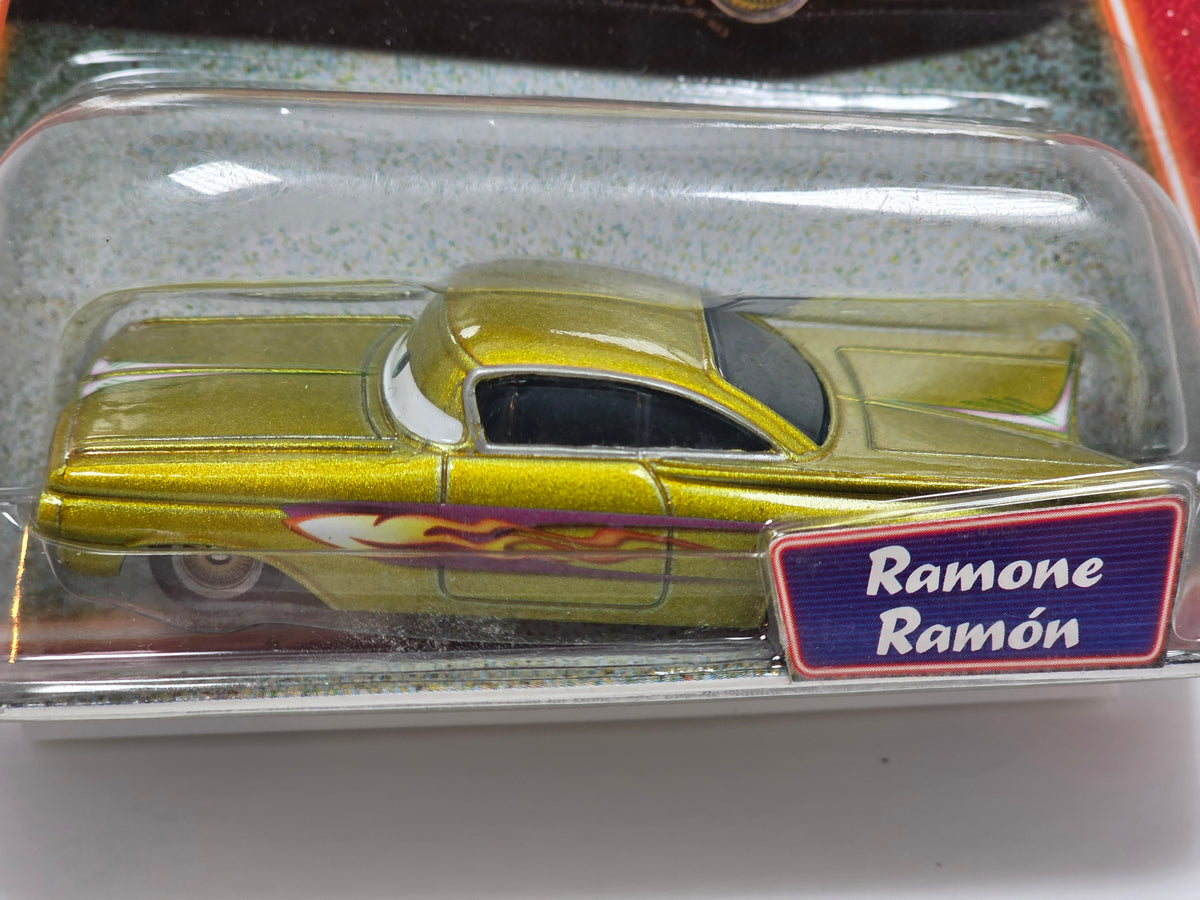 DISNEY PIXAR CARS - SUPERCHARGED - RAMONE - YELLOW - 2007 - NEW