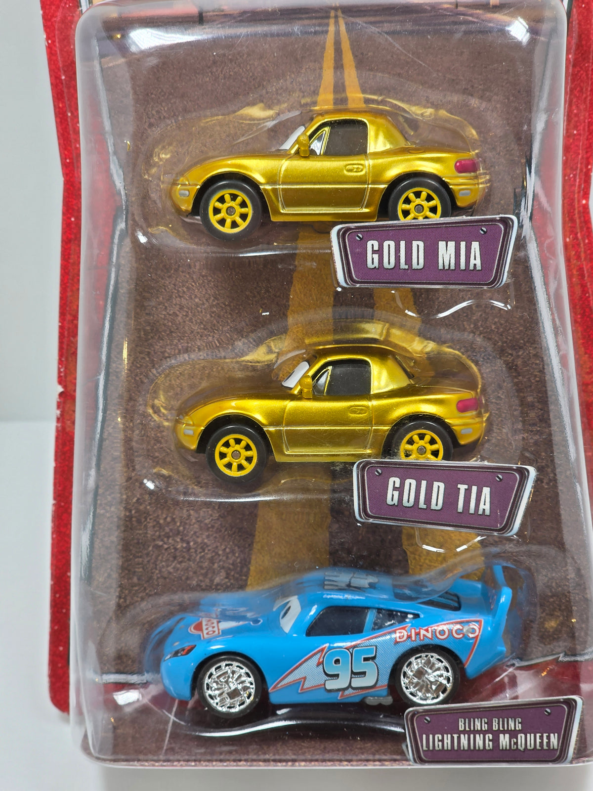 DISNEY PIXAR CARS - THE WORLD OF CARS - DINOCO DREAM GIFT PACK  - 2007 - NEW