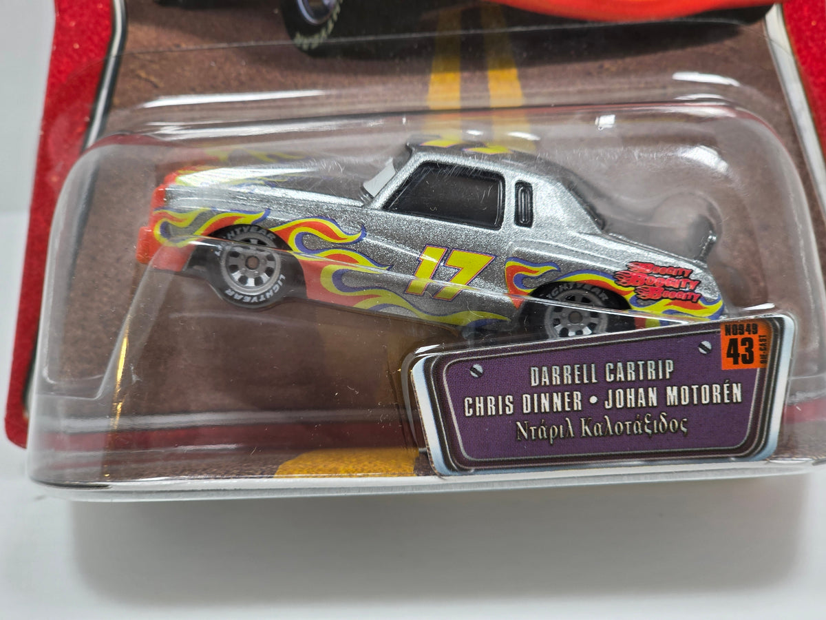DISNEY PIXAR CARS - THE WORLD OF CARS - DARRELL CARTRIP RSN PUNDIT & EX DRIVER  - 2008 - NEW