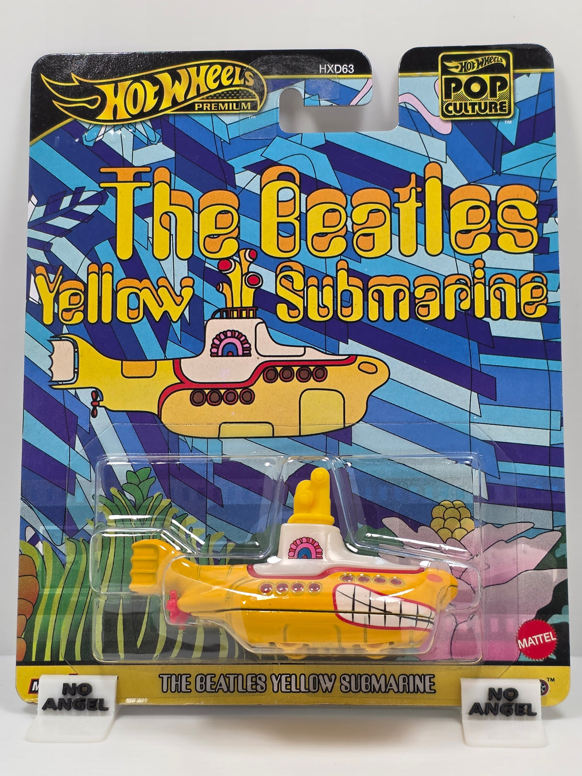 HOT WHEELS PREMIUM POP CULTURE - THE BEATLES YELLOW SUBMARINE - NEW