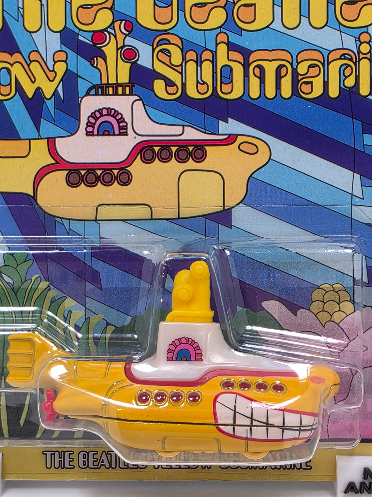 HOT WHEELS PREMIUM POP CULTURE - THE BEATLES YELLOW SUBMARINE - NEW