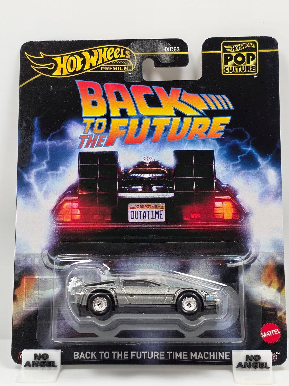 HOT WHEELS PREMIUM POP CULTURE - BACK TO THE FUTURE TIME MACHINE - NEW