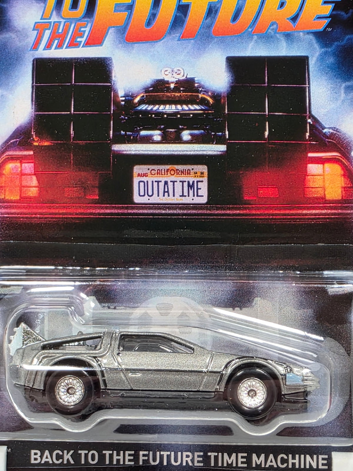 HOT WHEELS PREMIUM POP CULTURE - BACK TO THE FUTURE TIME MACHINE - NEW