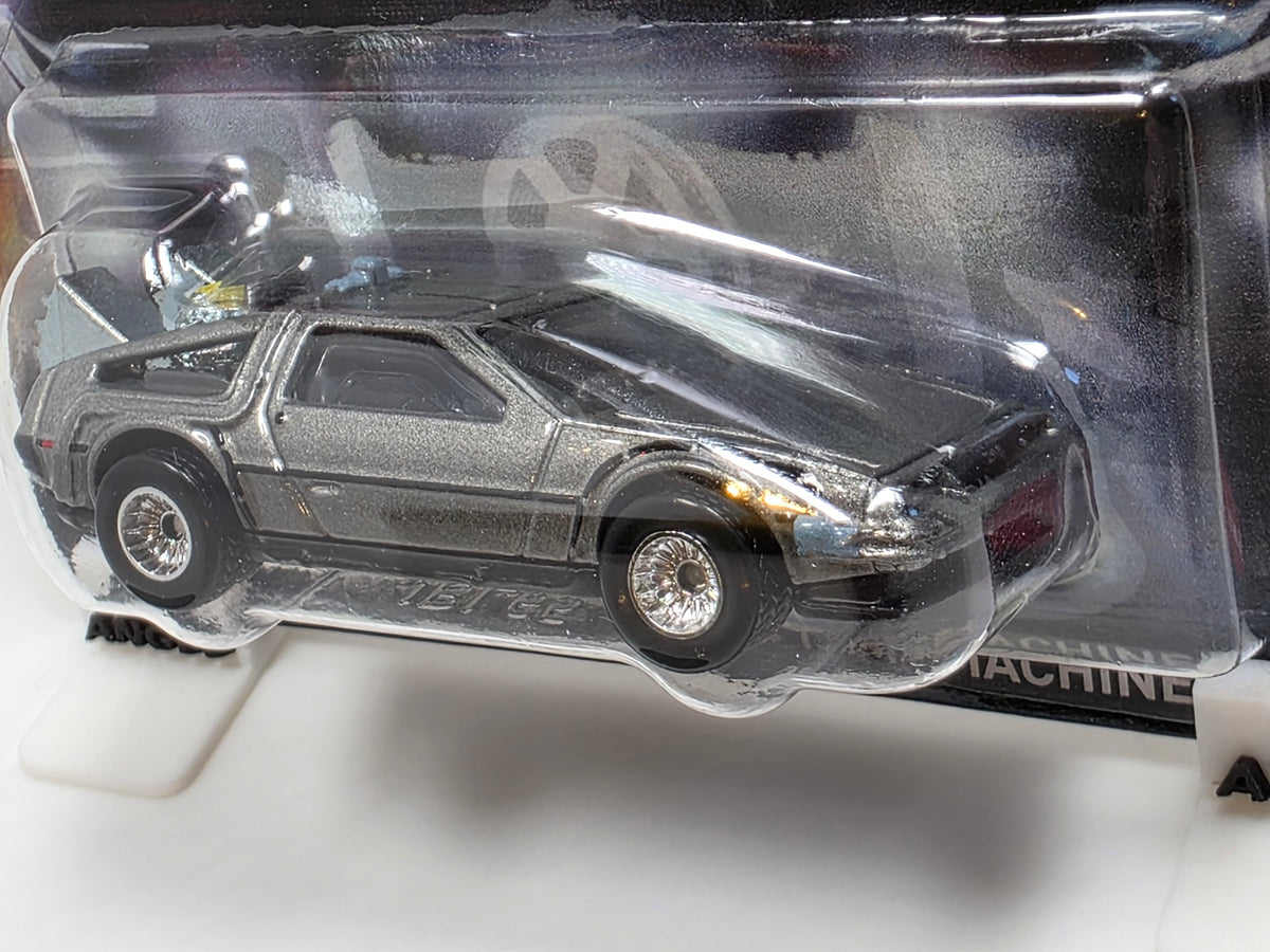 HOT WHEELS PREMIUM POP CULTURE - BACK TO THE FUTURE TIME MACHINE - NEW