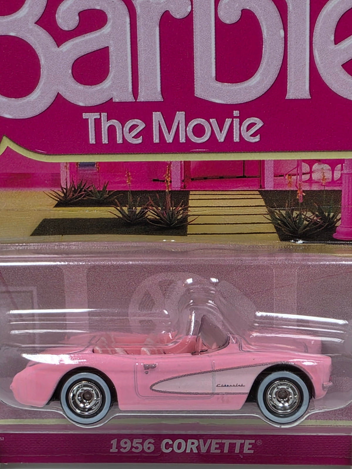 HOT WHEELS PREMIUM POP CULTURE - BARBIE THE MOVIE - 1956 CORVETTE - NEW