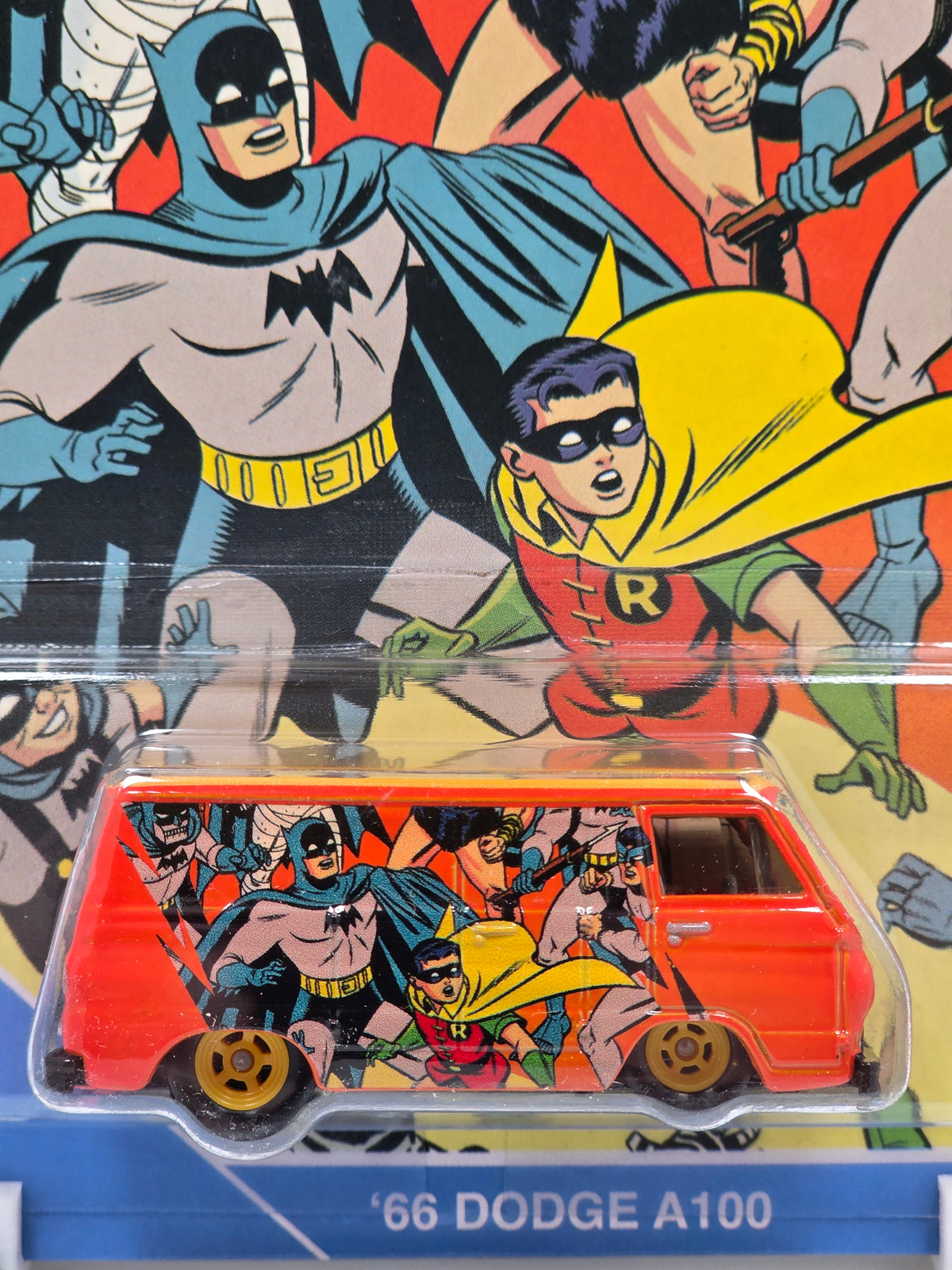 HOT WHEELS PREMIUM - BATMAN - 2-5 '66 DODGE A100 - HCN96 - NEW