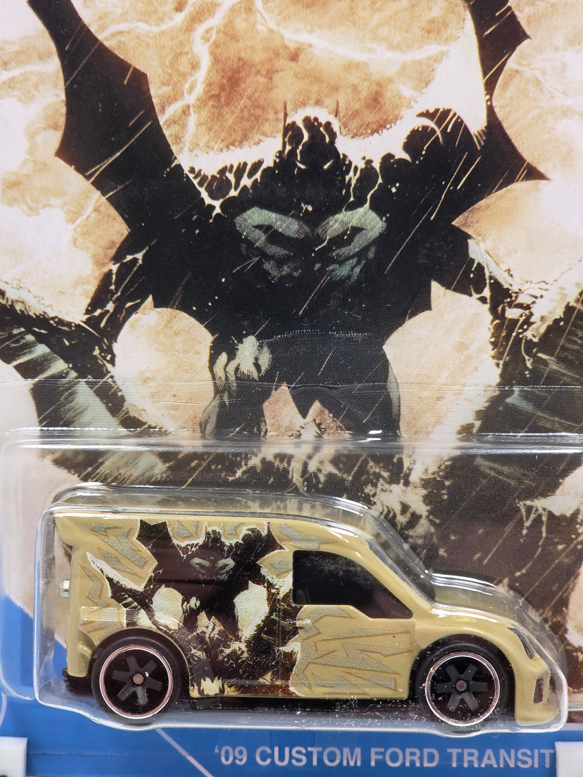HOT WHEELS PREMIUM - BATMAN - 1-5 '09 CUSTOM FORD TRANSIT CONNECT - HCN84 - NEW