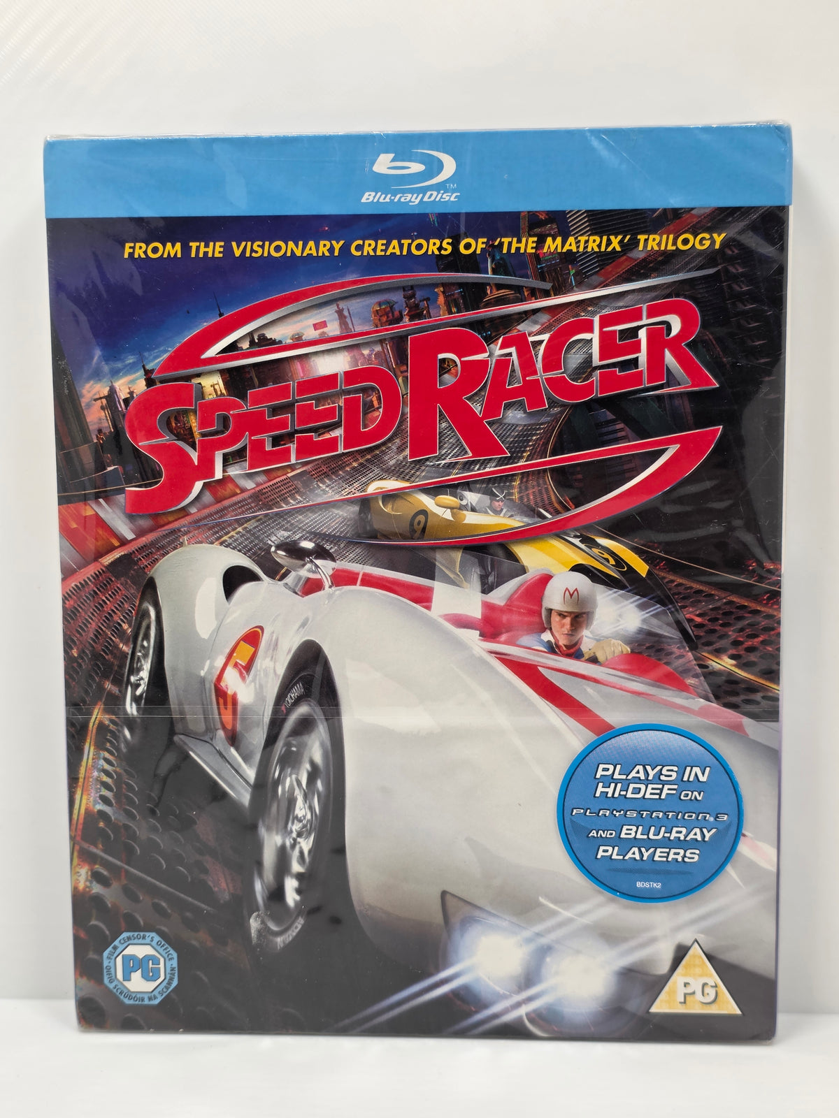 SPEED RACER - MOVIE - 2008 - BLU RAY DISC - NEW SEALED
