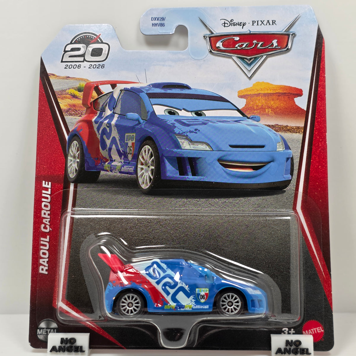 DISNEY PIXAR CARS - GRC RAOUL CAROULE - RALLY CAR - 20th ANNIVERSARY - NEW