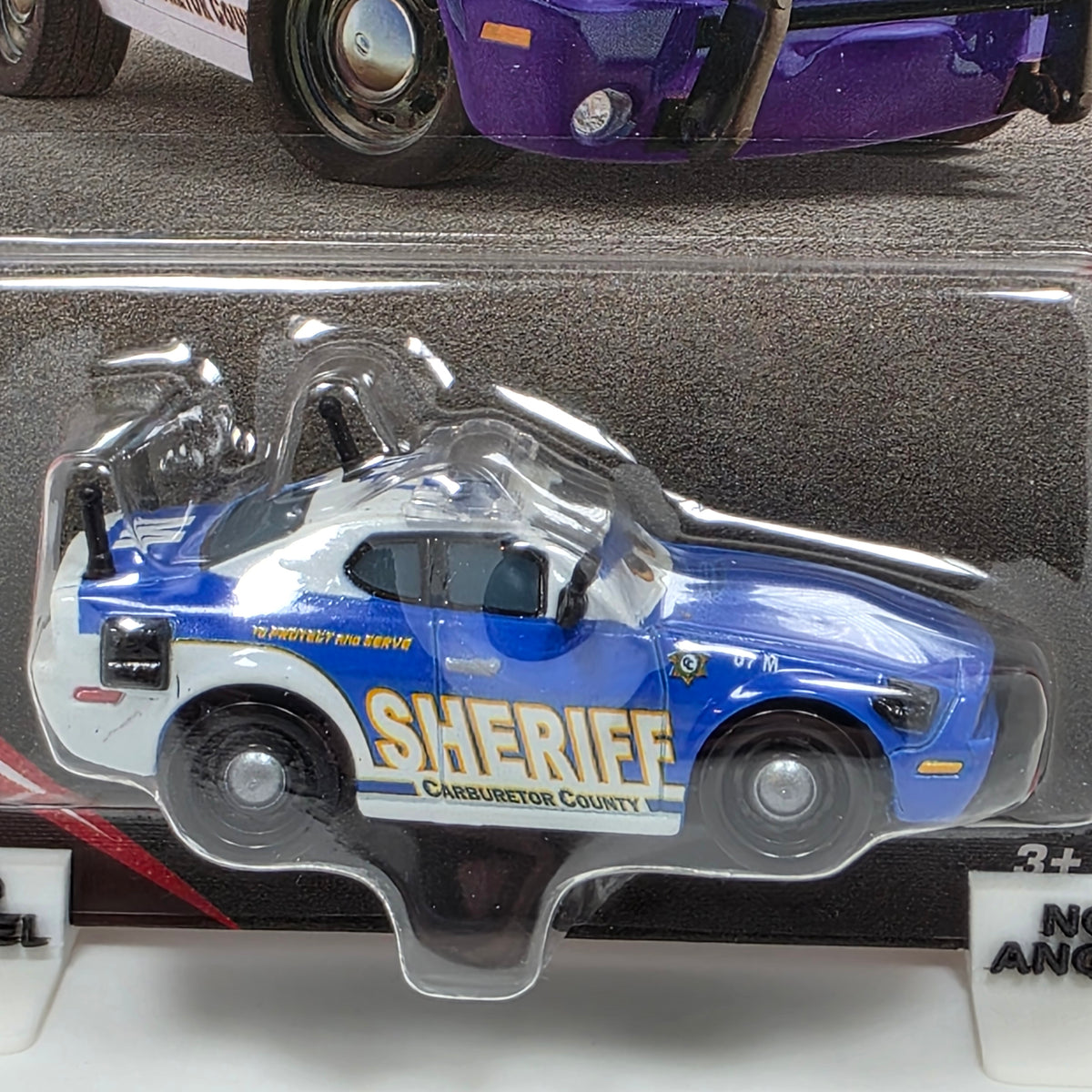 DISNEY PIXAR CARS - MIKE 07 - SHERIFF - 20th ANNIVERSARY - NEW