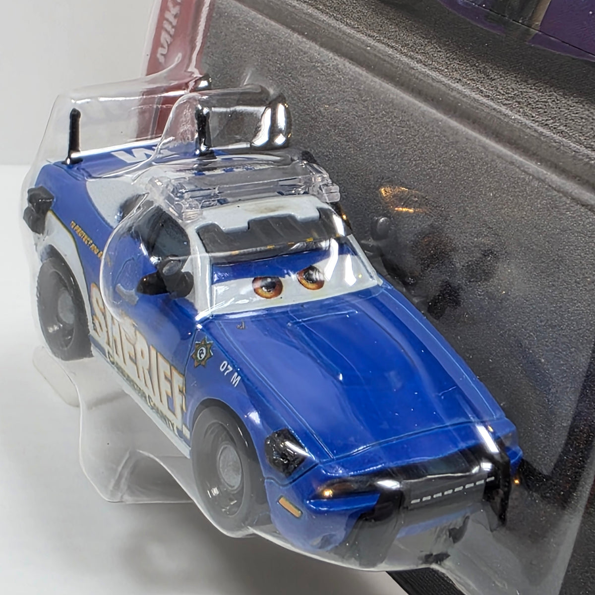 DISNEY PIXAR CARS - MIKE 07 - SHERIFF - 20th ANNIVERSARY - NEW