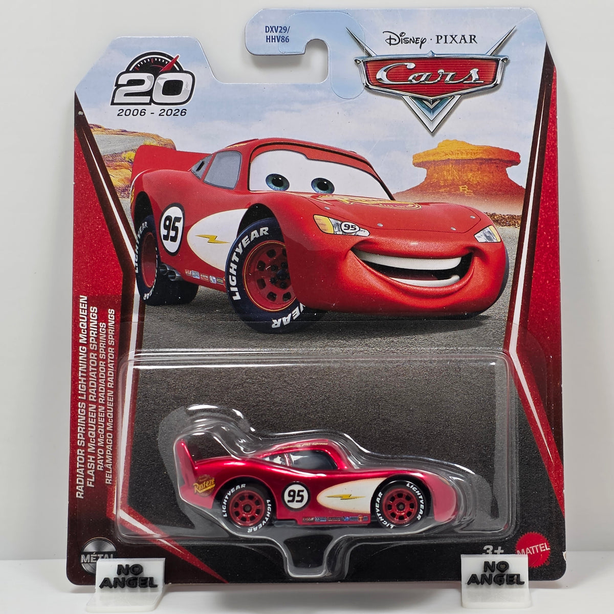 DISNEY PIXAR CARS - RADIATOR SPRINGS LIGHTNING MCQUEEN - 20TH ANNIVERSARY - NEW