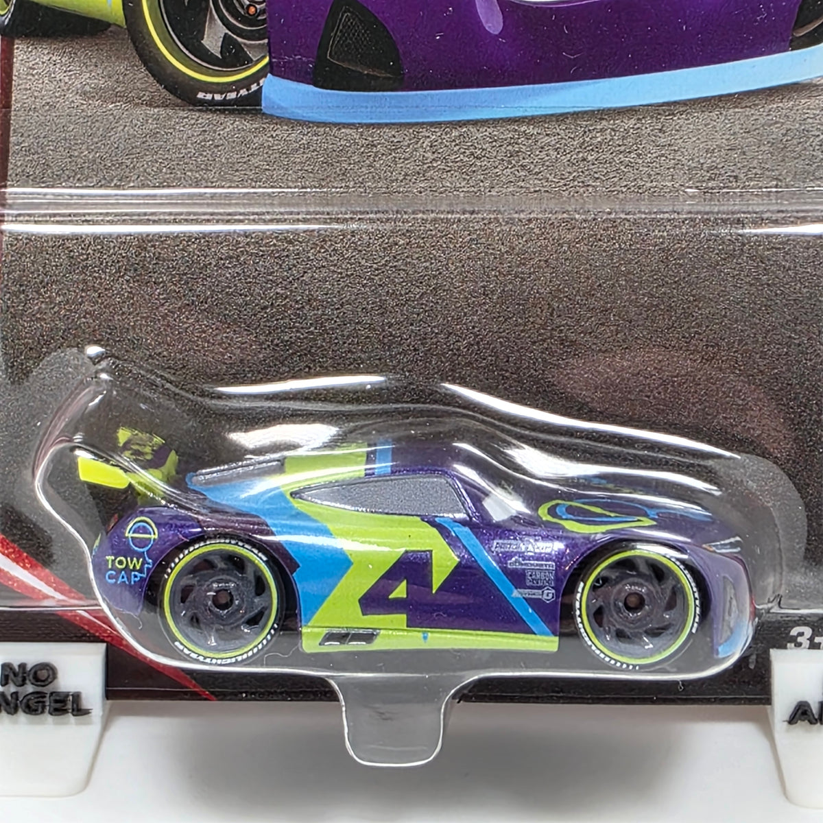 DISNEY PIXAR CARS - J D MCPILLAR #4 - TOW CAP - NEXT GEN RACER - NEW