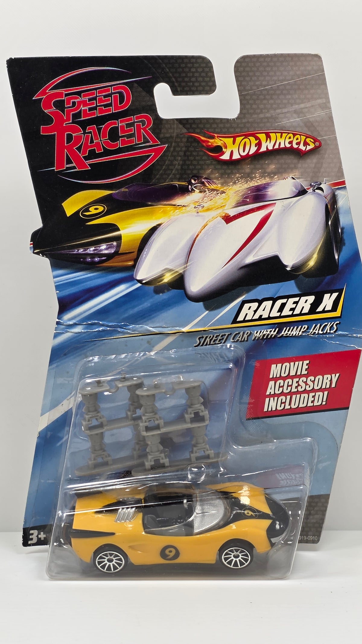 HOT WHEELS - SPEED RACER - RACER X #9 STREET CAR JUMP JACKS - M5919 2008 - NEW
