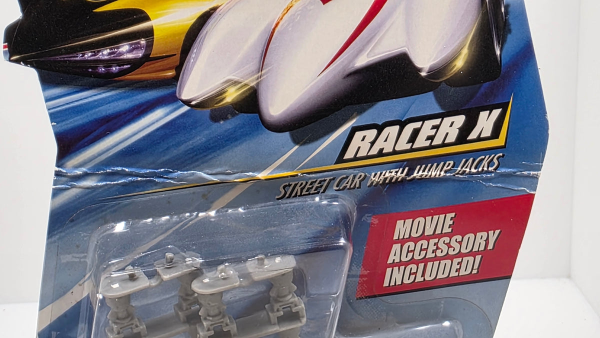HOT WHEELS - SPEED RACER - RACER X #9 STREET CAR JUMP JACKS - M5919 2008 - NEW
