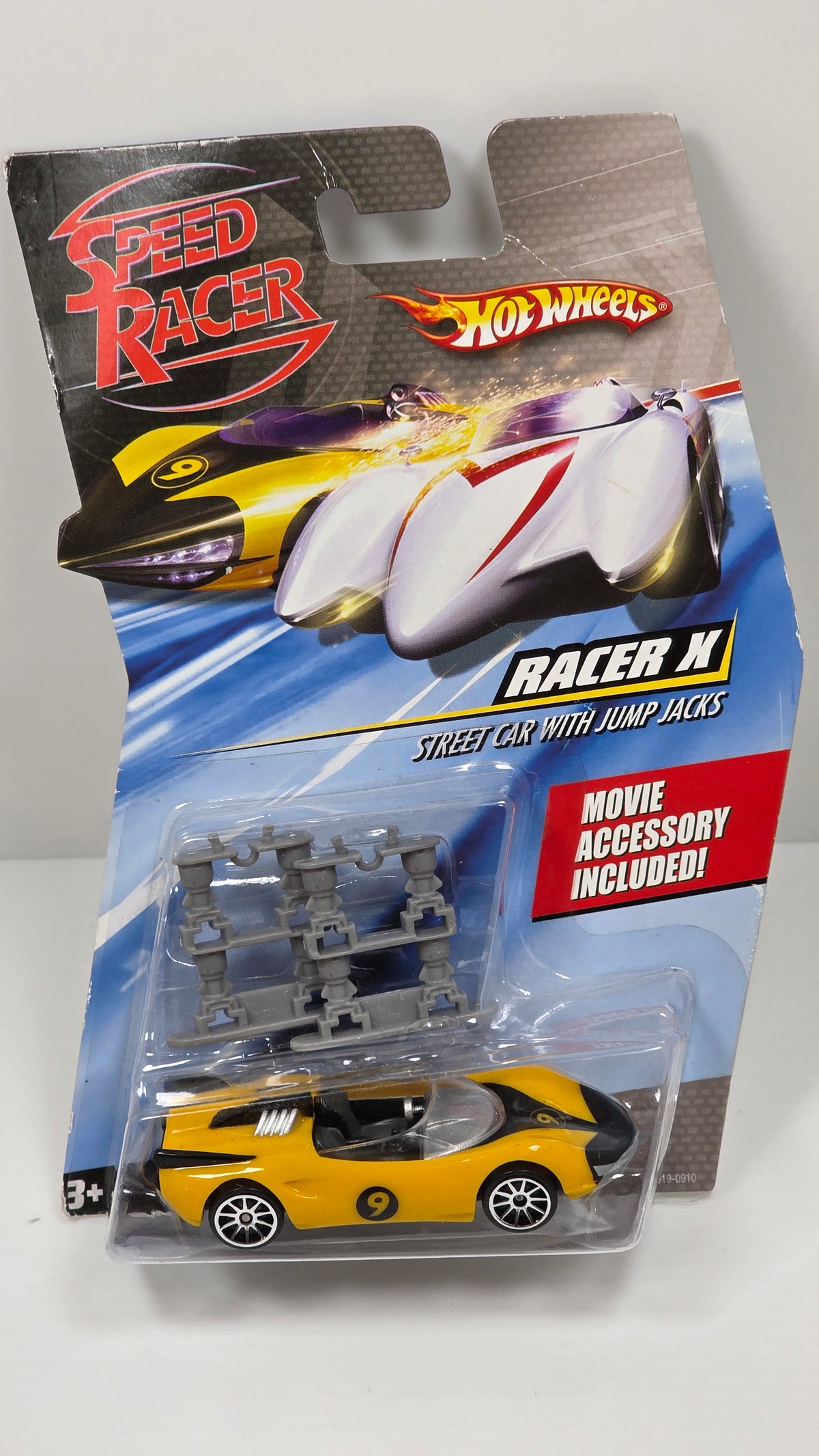 HOT WHEELS - SPEED RACER - RACER X #9 STREET CAR JUMP JACKS - M5919 2008 - NEW