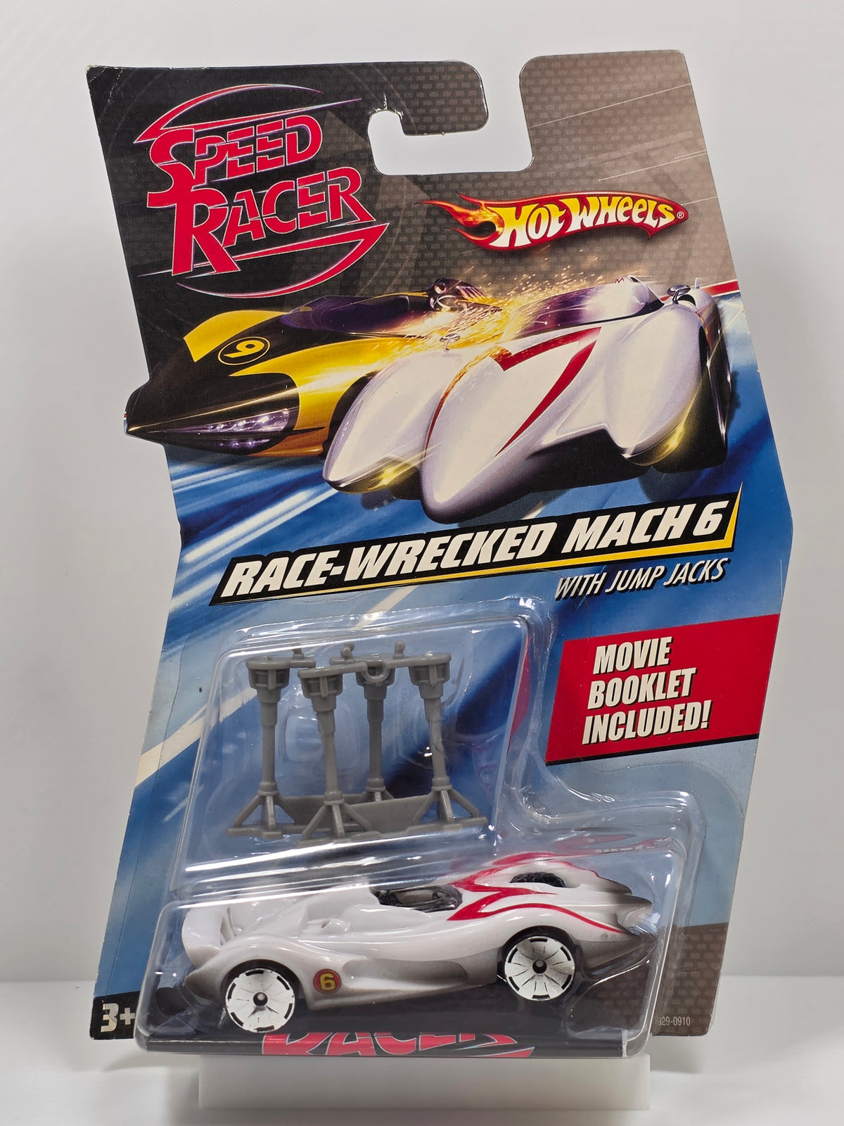 HOT WHEELS - SPEED RACER - RACE WRECKED MACH 6 with JUMP JACKS- M5929 2008 - NEW