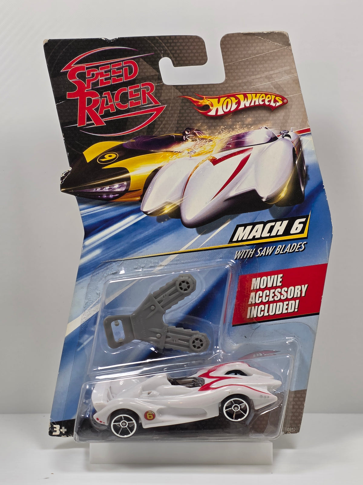 HOT WHEELS - SPEED RACER - MACH 6 with SAW BLADES- M5922 2008 - NEW