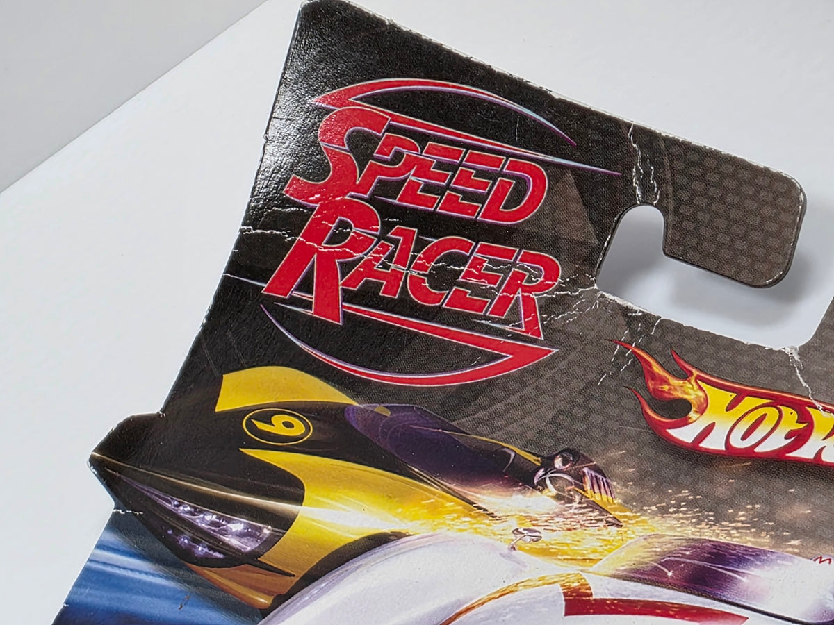 HOT WHEELS - SPEED RACER - MACH 5 with JUMP JACKS- M5917 2008 - NEW