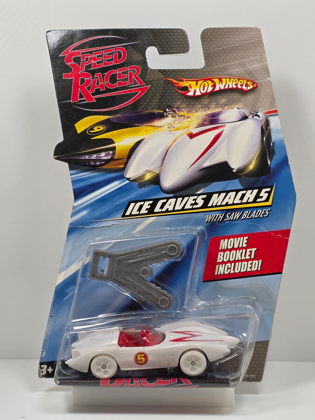 HOT WHEELS - SPEED RACER - ICE CAVE MACH 5 SAW BLADES- M5929 2008 - NEW