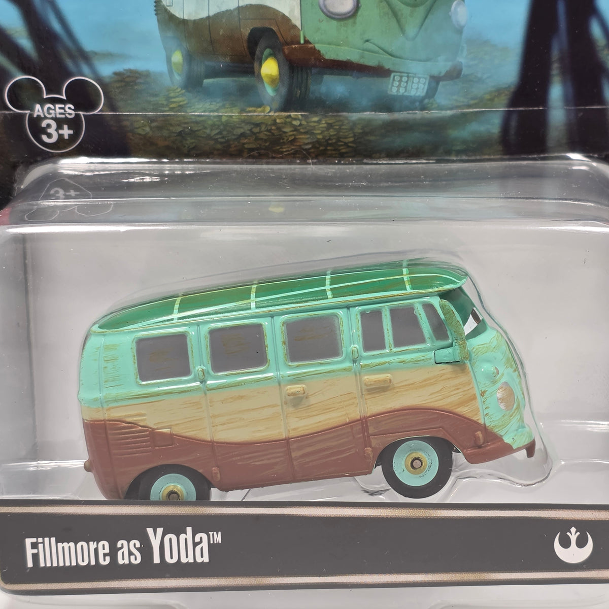 DISNEY PIXAR CARS - STAR WARS - FILLMORE AS YODA - NEW