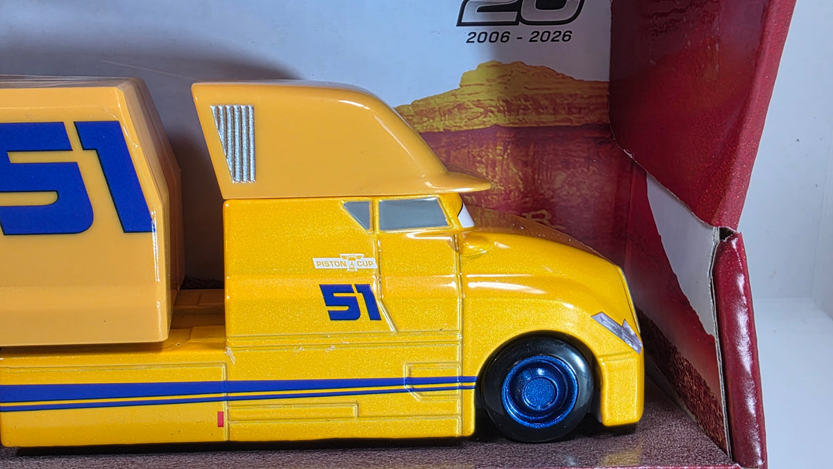 DISNEY PIXAR CARS - CARDREY WONG - CRUZ RAMIREZ HAULER - 20th ANNIV 2026 - NEW