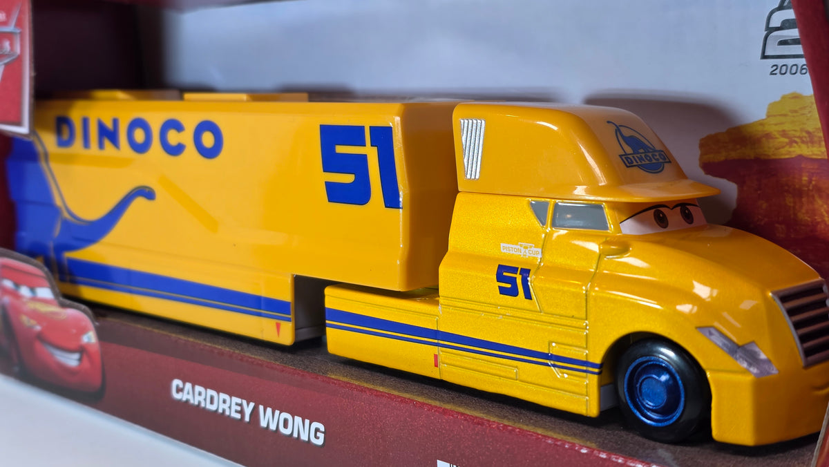 DISNEY PIXAR CARS - CARDREY WONG - CRUZ RAMIREZ HAULER - 20th ANNIV 2026 - NEW