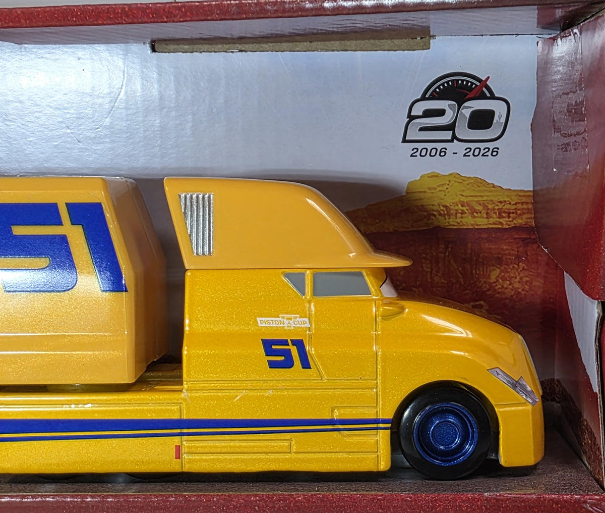 DISNEY PIXAR CARS - CARDREY WONG - CRUZ RAMIREZ HAULER - 20th ANNIV 2026 - NEW