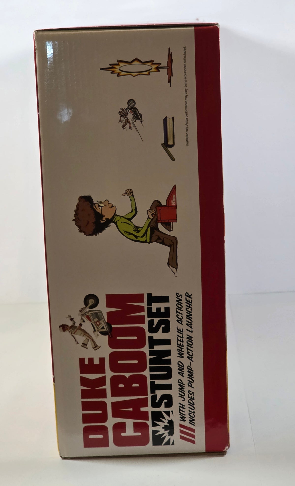 DISNEY PIXAR TOY STORY SIGNATURE COLLECTION DUKE CABOOM STUNT SET THINKWAY TOYS