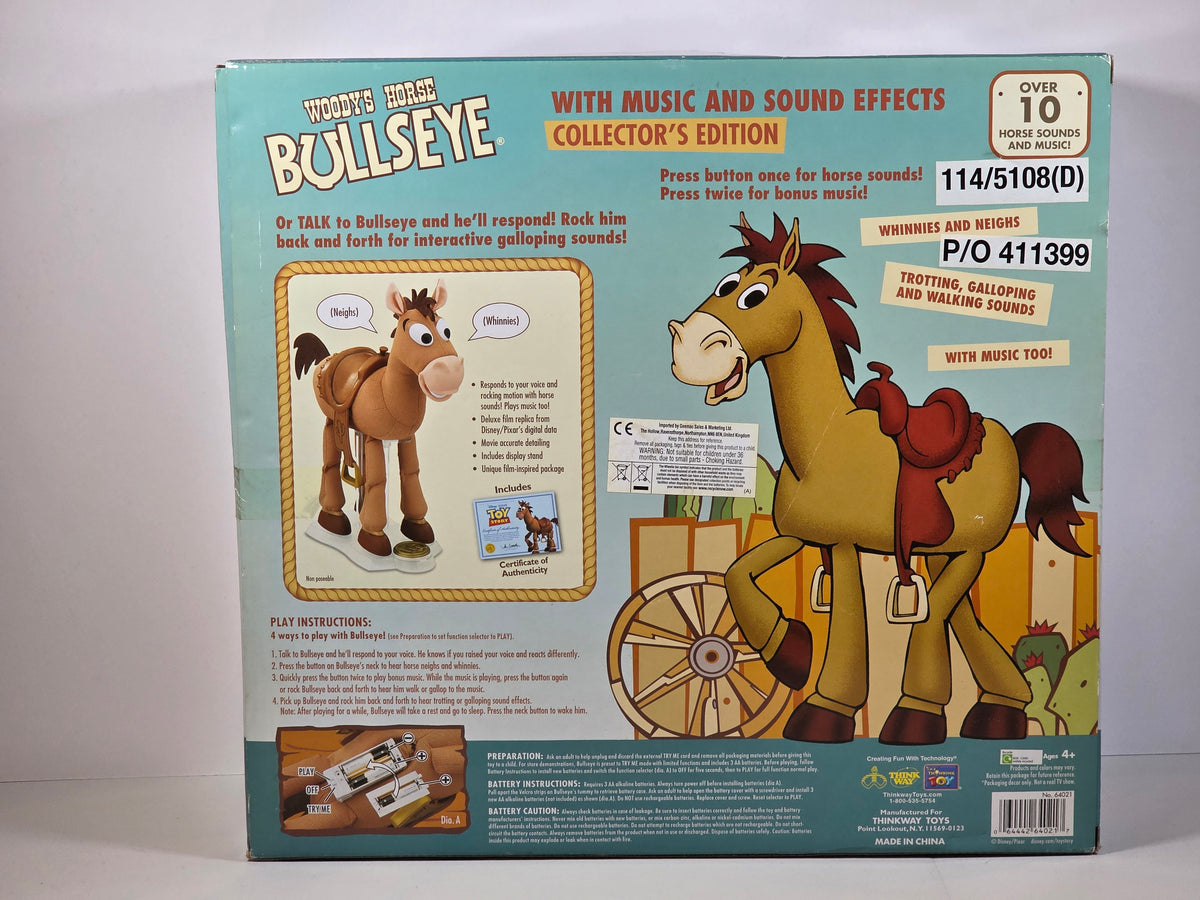 TOY STORY SIGNATURE COLLECTION - WOODY'S ROUND-UP BULLSEYE - DISNEY PIXAR THINKWAY