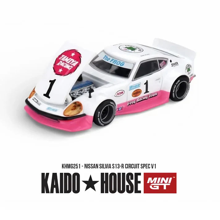 KAIDO HOUSE X MINI GT - NISSAN FAIRLADY Z TAMIYA THE FROG KHMG263 - NEW SEALED