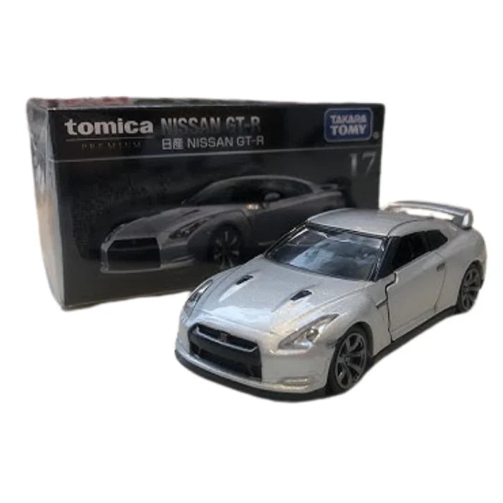 TOMICA PREMIUM - NISSAN GT-R - 17 - GREY - 1/62 SCALE - NEW