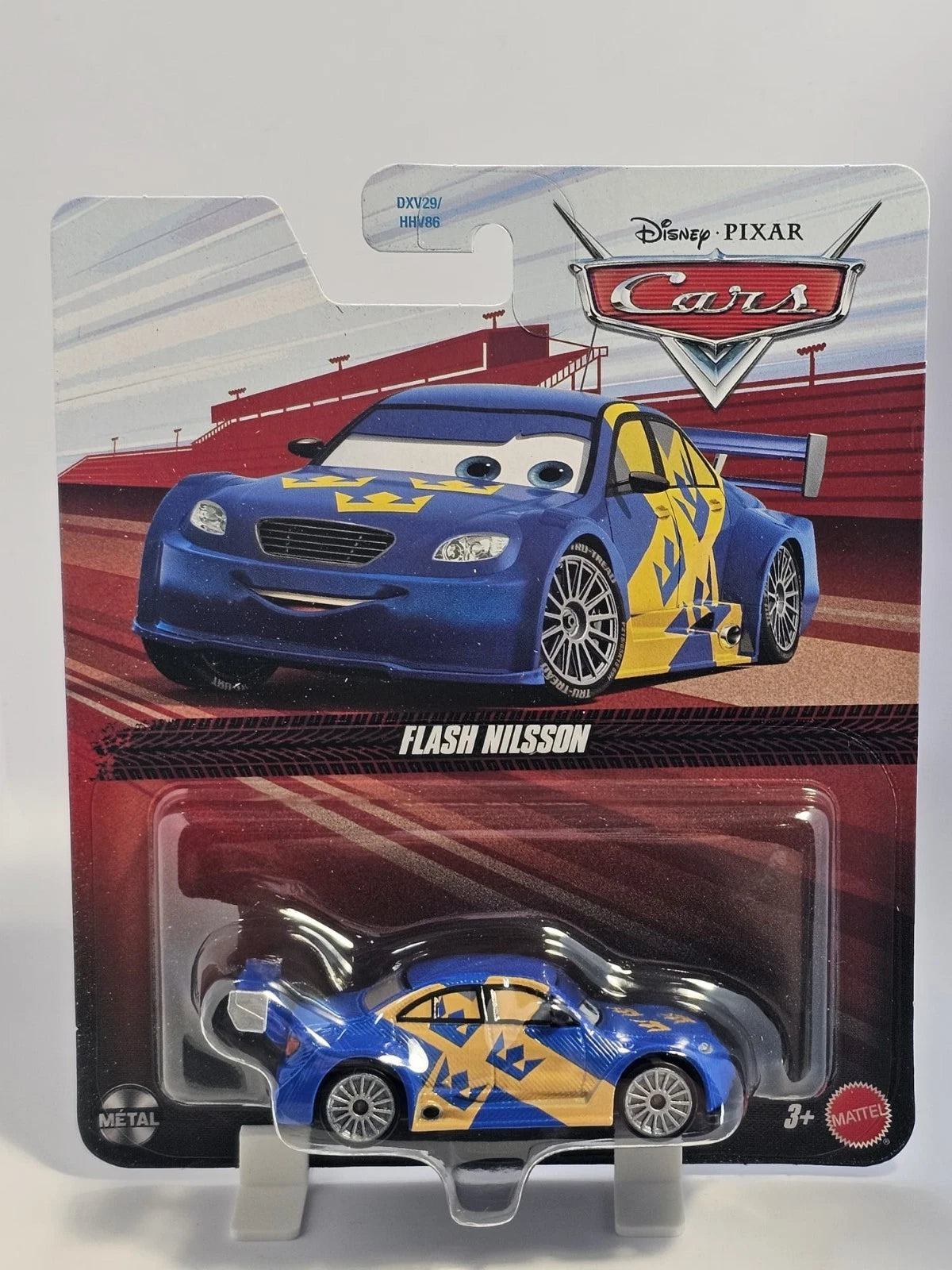DISNEY PIXAR CARS - FLASH NILSSON - SWEDISH VERSION OF CARS 2