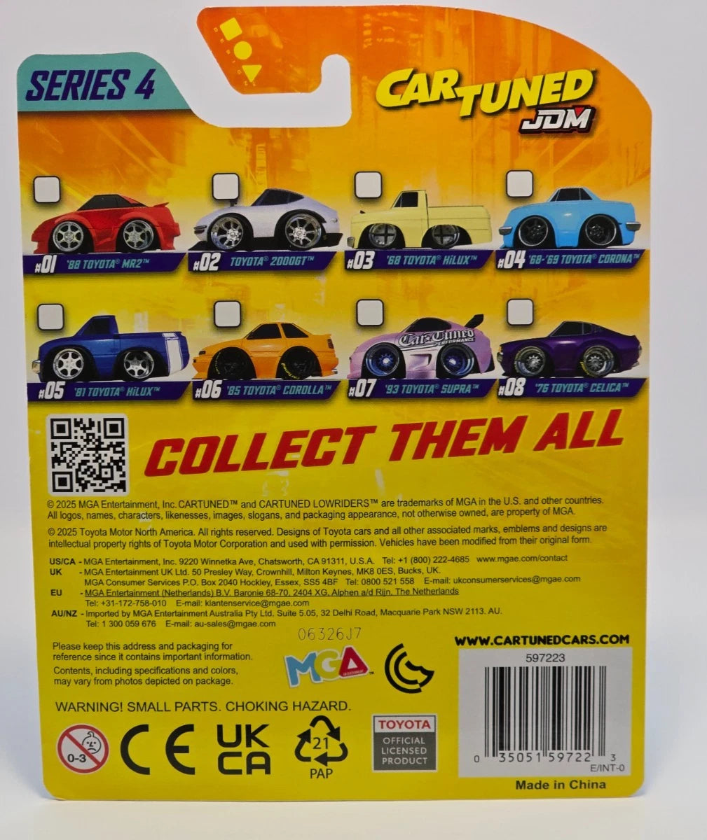 CAR TUNED - MGA - JDM SERIES 4 '81 TOYOTA HILUX - BLUE # 05