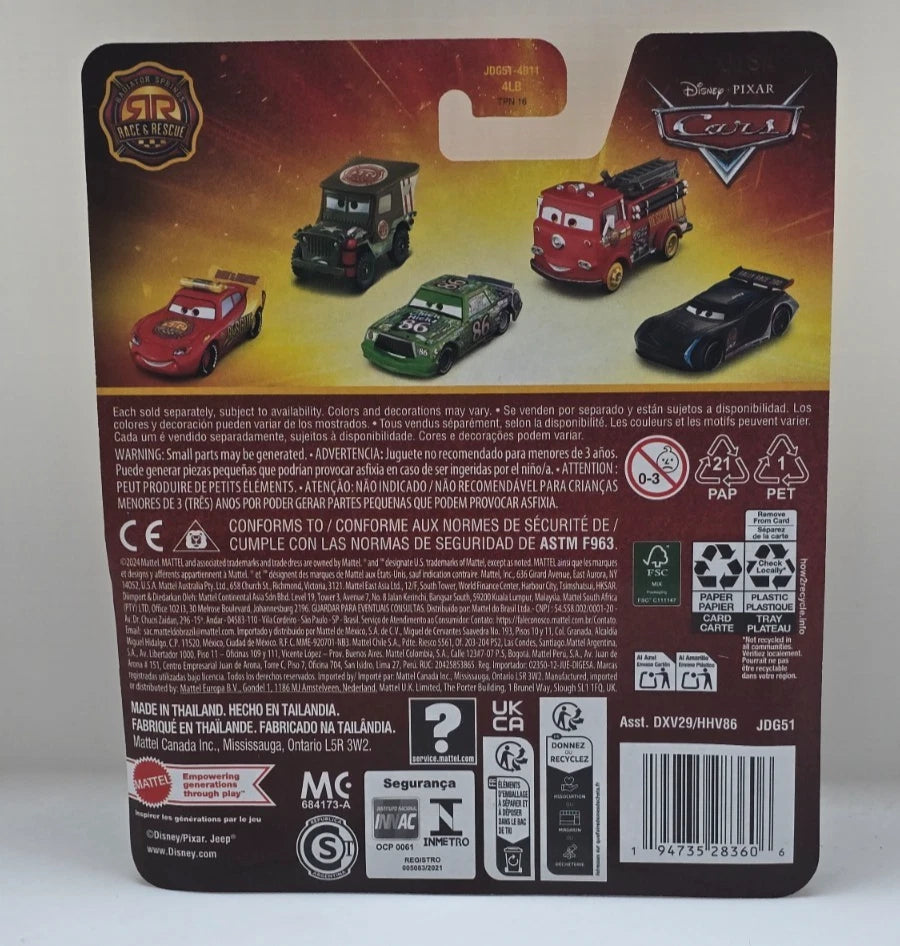 DISNEY PIXAR CARS - RACE AND RESCUE - CRUZ RAMIREZ