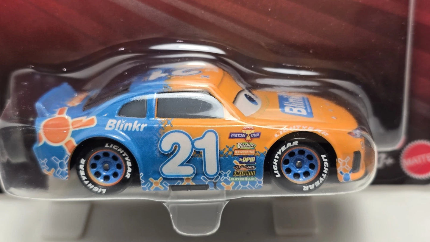 DISNEY PIXAR CARS 3 - SPEEDY COMET - BLINKR - PISTON CUP RACER