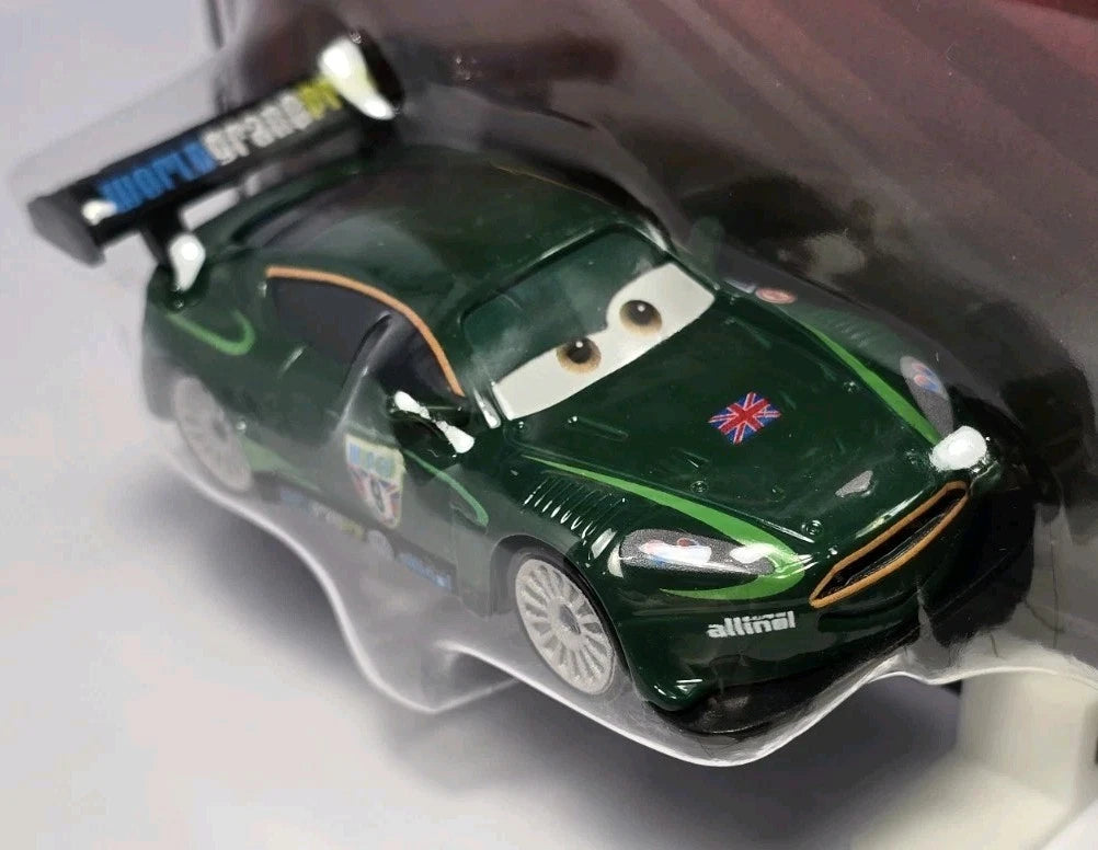 DISNEY PIXAR CARS 2 - NIGEL GEARSLEY ASTON MARTIN DBR9