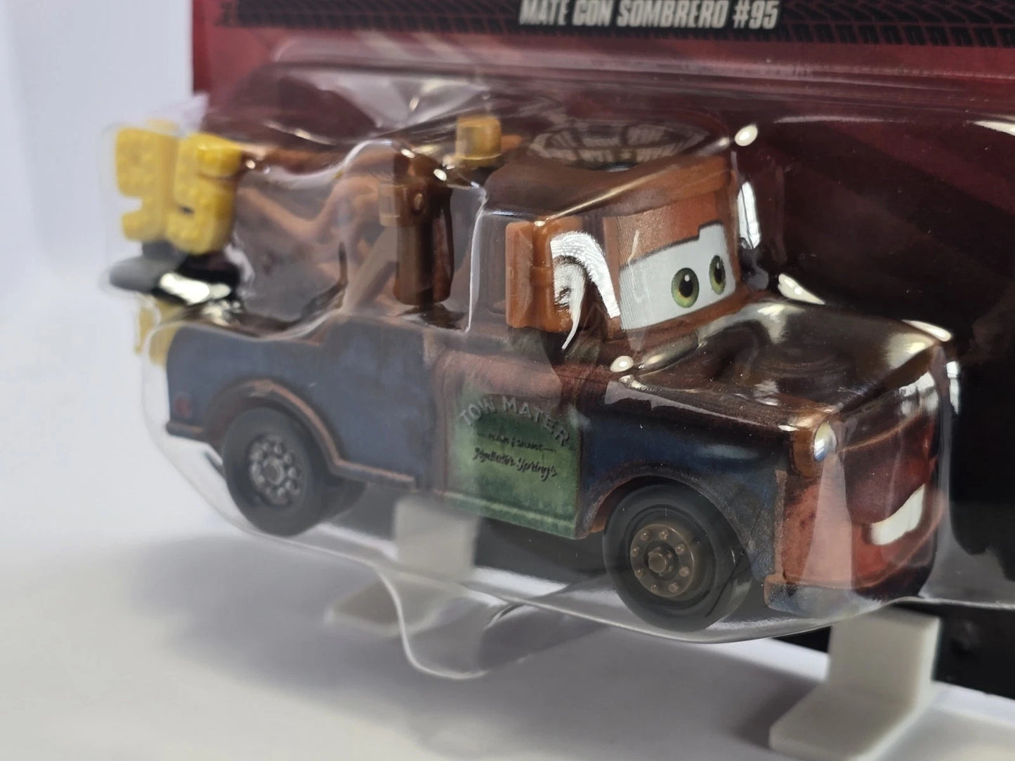 DISNEY PIXAR CARS - MATER WITH #95 HAT